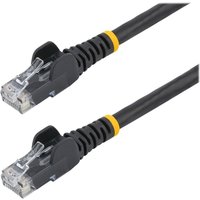 StarTech.com 10m Black Cat5e / Cat 5 Snagless Ethernet Patch Cable 10 m - patch cable - 10 m - black