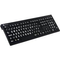 Click to view product details and reviews for Logickeyboard Xl Print Nero Keyboard Europe White On Black. Click to view product details and reviews for Logickeyboard Xl Print Nero Keyboard Europe White On Black.