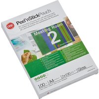 Click to view product details and reviews for Gbc Peeln Stick 100 Pack Glossy 216 X 303 Mm Lamination Pouches. Click to view product details and reviews for Gbc Peeln Stick 100 Pack Glossy 216 X 303 Mm Lamination Pouches.