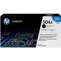 HP 504A - black - original - LaserJet - toner cartridge (CE250A)