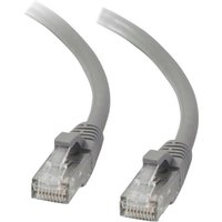 C2G Cat5e Booted Unshielded (UTP) Network Patch Cable - patch cable - 1.5 m - grey