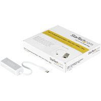 StarTech.com USB-C to Gigabit Ethernet Adapter - Aluminum - Thunderbolt 3 Port Compatible - USB Type C Network Adapter (US1GC30A) - network adapter - USB-C - Gigabit Ethernet