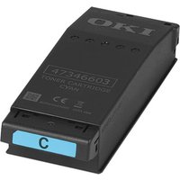 OKI - cyan - original - toner cartridge