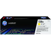 HP 128A - yellow - original - LaserJet - toner cartridge (CE322A)