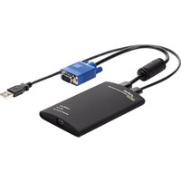 Startech Crash Cart Adapter - 1920 x 1200 - Portable Laptop USB 2.0 to KVM Console (NOTECONS01) - KVM switch - 1 ports