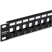 TRENDnet Patchpanel 24-Port leer, abgew Keystone 19" 1U