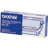 Brother PC75 - black - print ribbon cassette