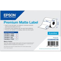 Click to view product details and reviews for Epson Premium Die Cut Labels Matte 5760 Labels 76 X 127 Mm. Click to view product details and reviews for Epson Premium Die Cut Labels Matte 5760 Labels 76 X 127 Mm.