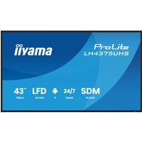 Click to view product details and reviews for Iiyama Prolite Lh4375uhs B2ag 43 Class 425 Viewable Led Backlit Lcd Display 4k For Digital Signage. Click to view product details and reviews for Iiyama Prolite Lh4375uhs B2ag 43 Class 425 Viewable Led Backlit Lcd Display 4k For Digital Signage.