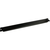 Startech 1U Blanking Panel - Metal Rack Mount Filler Panel - for 19in Server Rack Enclosure or Cabinet - Steel - Black (BLANKB1) - blank panel - 1U