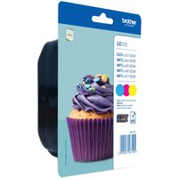 Click to view product details and reviews for Brother Lc123 Rainbowpack Yellow Cyan Magenta Original Ink Cartridge. Click to view product details and reviews for Brother Lc123 Rainbowpack Yellow Cyan Magenta Original Ink Cartridge.