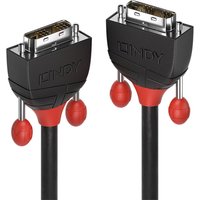 Lindy Black Line - DVI cable - DVI-D to DVI-D - 2 m