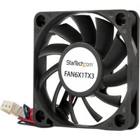 StarTech.com 60x10mm Replacement Ball Bearing Computer Case Fan w/ TX3 Connector - 3 pin case Fan - TX3 Fan - 60mm Fan (FAN6X1TX3) - system fan kit