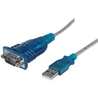 StarTech.com 1 Port USB to Serial RS232 Adapter - Prolific PL-2303 - USB to DB9 Serial Adapter Cable - RS232 Serial Converter (ICUSB232V2) - serial adapter - USB 2.0 - RS-232