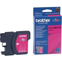 Brother LC1100HYM - High Yield - magenta - original - ink cartridge