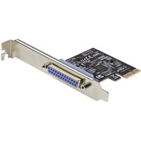 StarTech.com 1-Port Parallel PCIe Card, PCI Express to Parallel DB25 LPT Adapter Card, Desktop Expansion Controller for Printer, SPP/ECP - parallel adapter - PCIe - IEEE 1284