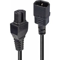 Lindy Hot Condition Type - power extension cable - IEC 60320 C14 to IEC 60320 C15 - 2 m
