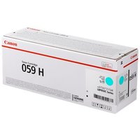Click to view product details and reviews for Canon 059 H High Capacity Cyan Original Toner Cartridge. Click to view product details and reviews for Canon 059 H High Capacity Cyan Original Toner Cartridge.