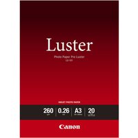 Click to view product details and reviews for Canon Photo Paper Pro Luster Lu 101 Photo Paper Luster 20 Sheets A3 260 G M². Click to view product details and reviews for Canon Photo Paper Pro Luster Lu 101 Photo Paper Luster 20 Sheets A3 260 G M².
