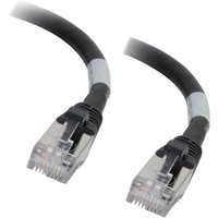C2G Cat6a Booted Shielded (STP) Network Patch Cable - patch cable - 1.5 m - black