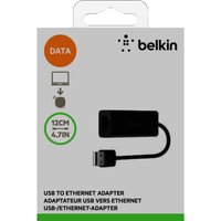 Belkin USB 2.0 Ethernet Adapter - network adapter - USB 2.0 - 10/100 Ethernet