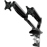 Iiyama DS3002C-B1 mounting kit - adjustable arm - for 2 monitors - black