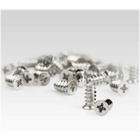 Startech 50-Pack M5 Screws, 10mm Long Computer/PC Case Fan Screws, Self-Tapping Computer Case Fan Mounting Screws, Phillips/Flat Head, Fits M5 Fan Holes, Steel Zinc Plated - Computer Case Fan Screws (M5FANSCREW10) - screw kit