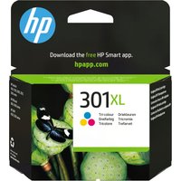 HP 301XL - High Yield - colour (cyan, magenta, yellow) - original - ink cartridge