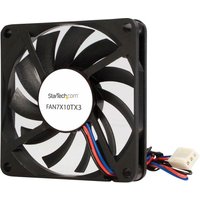 Startech Replacement 70mm TX3 Dual Ball Bearing CPU Cooler Fan - 3 pin case Fan - TX3 Fan - 70mm Fan (FAN7X10TX3) - case fan