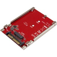 Startech M.2. PCI-e NVMe to U.2 (SFF-8639) Adapter - Not Compatible with SATA Drives or SAS Controllers - For M.2 PCIe NVMe SSDs - PCIe M.2 Drive to U.2 Host Adapter - M2 SSD Converter (U2M2E125) - interface adapter - M.2 Card - U.2