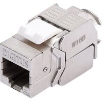 DIGITUS Keystone Jack Cat6a RJ45 geschirmt Metall Set 24Stk. DIGITUS Keystone Jack Cat6a RJ45 geschirmt Metall Set 24Stk.