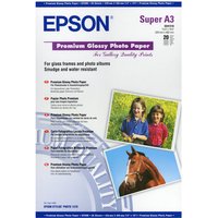 Click to view product details and reviews for Epson Premium Photo Paper Glossy 20 Sheets Super A3 B 255 G M². Click to view product details and reviews for Epson Premium Photo Paper Glossy 20 Sheets Super A3 B 255 G M².