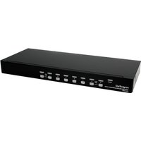 Startech 8 Port 1U Rackmount DVI USB KVM Switch - USB DVI KVM Switch - DVI KVM Switch - USB KVM Switch (SV831DVIU) - KVM switch - 8 ports - rack-mountable