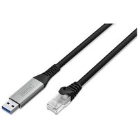 DIGITUS USB 3.2.RJ45 Ethernet Kabel 2 m