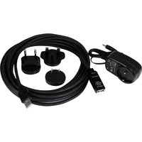 StarTech.com 5m USB 2.0 Active Extension Cable M/F - 5 meter USB A Male to USB A Female USB 2.0 Repeater / Extender Cable - Black - 15ft (USB2AAEXT5M) - USB extension cable - USB to USB - 5 m