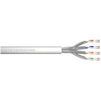 DIGITUS CAT 6A U/FTP Twisted Pair Roh-Patchkabel, 100m,grau