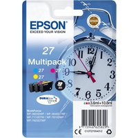Epson 27 Multi-Pack - 3-pack - yellow, cyan, magenta - original - ink cartridge