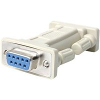 StarTech.com DB9 RS232 Serial Null Modem Adapter - F/F - Null modem adapter - DB-9 (F) to DB-9 (F) - NM9FF - null modem adapter - DB-9 to DB-9