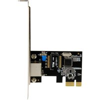 Startech 1-Port Gigabit Ethernet Network Card - PCI Express, Intel I210 NIC - Single Port PCIe Network Adapter Card with Intel Chipset (ST1000SPEXI) - network adapter - PCI Express x1