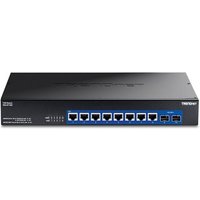 TRENDnet Switch 10-Port 10G Unmanaged 2x10G SFP+ RackM