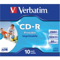 Verbatim - CD-R x 10 - 700 MB - storage media