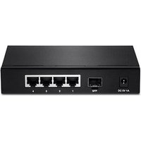 TRENDnet Switch 5-Port Gbit 1xSFP Metall