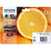 Epson 33 Multipack - 5-pack - black, yellow, cyan, magenta, photo black - original - ink cartridge