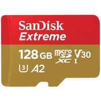 SanDisk Extreme - flash memory card - 128 GB - microSDXC UHS-I