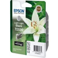 Epson T0599 - light light black - original - ink cartridge