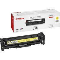 Canon 718 Yellow - yellow - original - toner cartridge