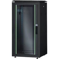 DIGITUS Netzwerkschrank Unique 26HE 1342x600x1000mm schwarz (Speditionsversand)