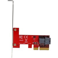 Startech 4-Lane PCI Express to SFF-8643 Adapter for PCIe NVMe U.2 SSD - U.2 2.5" NVMe SSD Adapter (PEX4SFF8643) - interface adapter - SAS 12Gb/s - PCIe x4