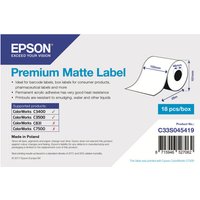 Click to view product details and reviews for Epson Premium Label Continuous Paper Matte 1 Rolls Roll 102 Cm X 35 M. Click to view product details and reviews for Epson Premium Label Continuous Paper Matte 1 Rolls Roll 102 Cm X 35 M.