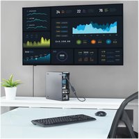 StarTech.com DisplayPort to HDMI Adapter - 1920 x 1200 - DP to HDMI Converter - Plug and Play DisplayPort to HDMI Dongle (DP2HDMI) - adapter - DisplayPort / HDMI - 24 cm